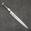 Sakai Takayuki Chef Series Silver Steel No.3 Yanagiba  270mm Stabilized wood (White Ferrule and End Cap) Handle with Sheath - Japannywholesale