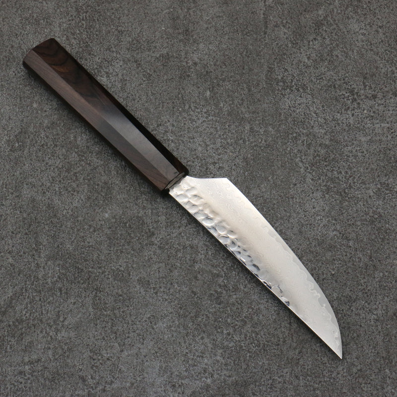 Sakai Takayuki VG10 33 Layer Damascus Steak  120mm Ebony(6 sided teardrop) Handle - Japannywholesale