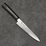 Sakai Takayuki VG10 33 Layer Damascus Petty-Utility  150mm Ebony(6 sided teardrop) Handle - Japannywholesale