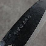 Nakaniida White Steel No.2 Black Deba  105mm Magnolia Handle - Japannywholesale