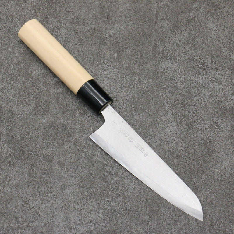 Nakaniida White Steel No.2 Migaki Polish Finish Petty-Utility  120mm Magnolia Handle - Japannywholesale