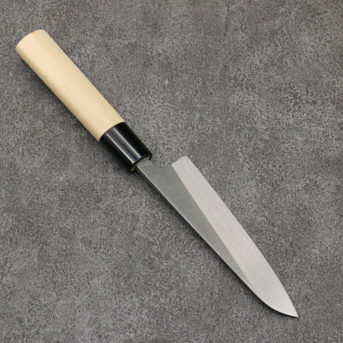 Nakaniida White Steel No.2 Migaki Polish Finish Petty-Utility  120mm Magnolia Handle - Japannywholesale