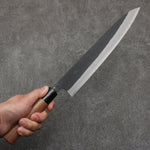 Nao Yamamoto Blue Steel Kurouchi Sujihiki  270mm Walnut Handle - Japannywholesale