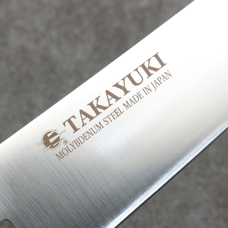 Sakai Takayuki Molybdenum Migaki Finished Gyuto  210mm Black PC(Plastic) Handle - Japannywholesale