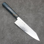 Seisuke SG2 Damascus Bunka  180mm Stabilized wood Handle - Japannywholesale