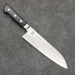 Seisuke VG1 Migaki Polish Finish Santoku  165mm Black Pakka wood Handle - Japannywholesale