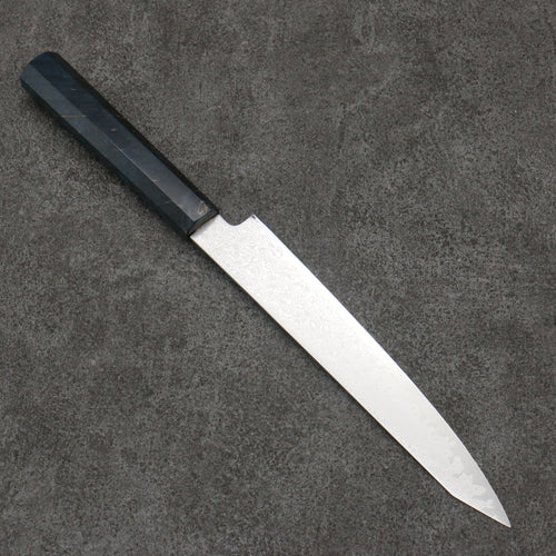 Seisuke VG10 Damascus Petty-Utility  180mm Stabilized wood Handle - Japannywholesale