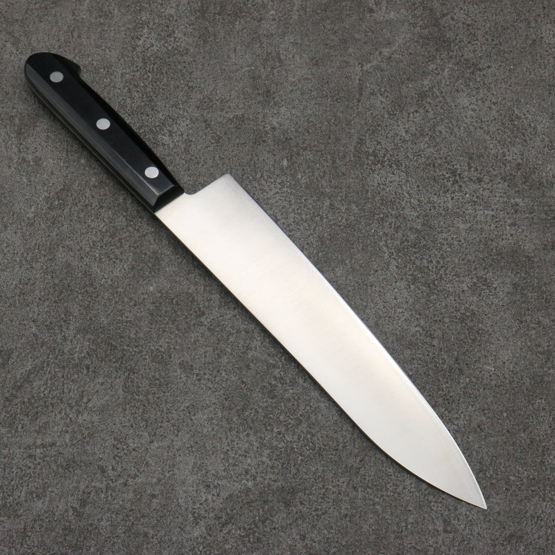 Seisuke SLD Migaki Polish Finish Gyuto  210mm Black Pakka wood Handle - Japannywholesale