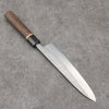 Tadafusa SLD Hammered Gyuto  210mm Burnt Walnut Handle - Japannywholesale