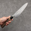 Tadafusa SLD Hammered Gyuto  210mm Burnt Walnut Handle - Japannywholesale