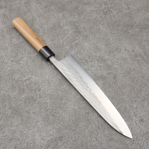 Tadafusa SLD Hammered Gyuto  240mm Walnut Handle - Japannywholesale