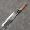 Hayashida Blue Steel No.2 Black Finished Nakiri  170mm Walnut Handle - Japannywholesale