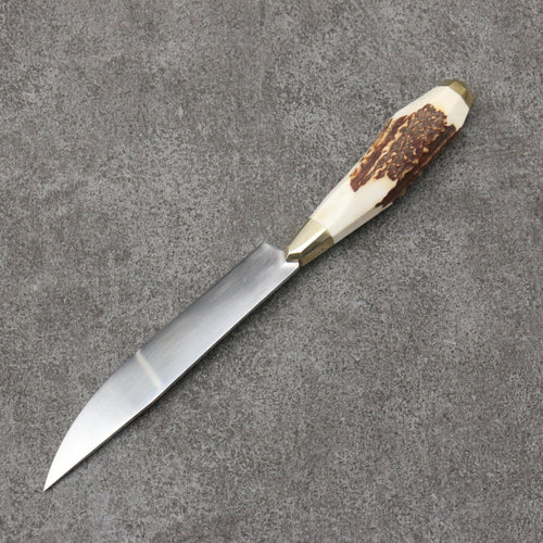 Meguru Stainless Steel Steak  Stag Handle - Japannywholesale