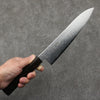 Seisuke VG10 Damascus Gyuto  210mm Ebony Wood Handle - Japannywholesale