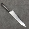 Seisuke VG10 Damascus Kiritsuke Gyuto  210mm Ebony Wood Handle - Japannywholesale