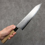 Seisuke SG2 Damascus Kiritsuke Gyuto  240mm Magnolia Handle - Japannywholesale