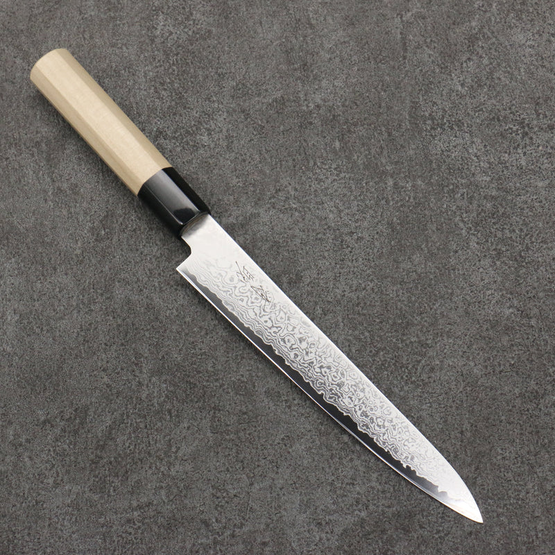 Seisuke VG10 Damascus Petty-Utility  180mm Magnolia Handle - Japannywholesale