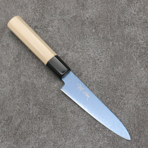 Seisuke VG10 Ion plating Damascus Petty-Utility  120mm Magnolia Handle - Japannywholesale