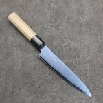 Seisuke VG10 Ion plating Damascus Petty-Utility  150mm Magnolia Handle - Japannywholesale