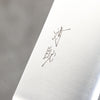 Seisuke VG5 Migaki Finished Gyuto  210mm Black Marbled Resin Handle - Japannywholesale