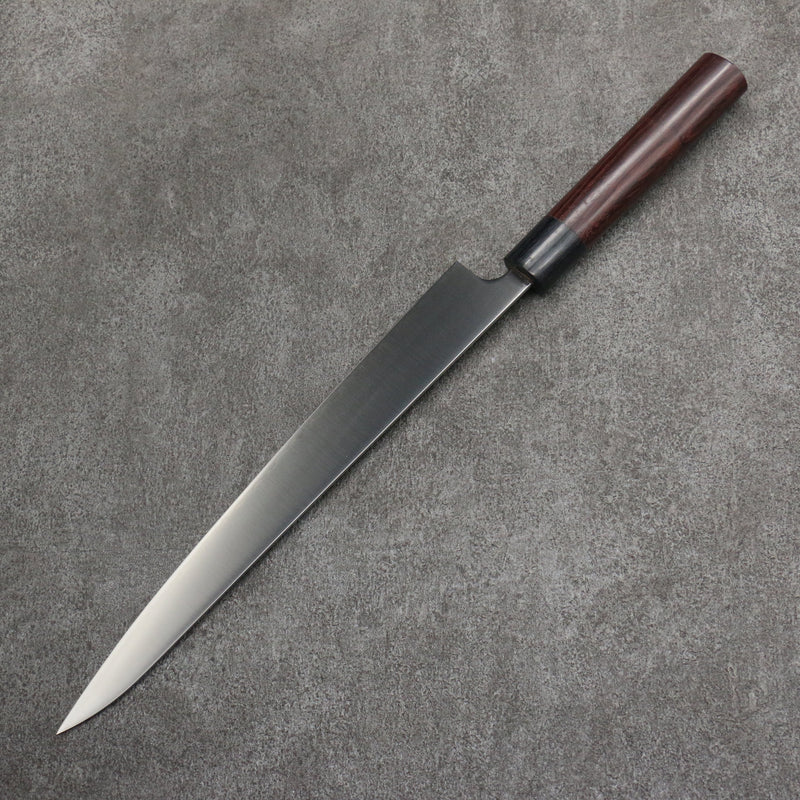 Seisuke SRS13 Migaki Finished Sujihiki  270mm Rosewood (Ferrule: Black Pakka Wood) Handle - Japannywholesale