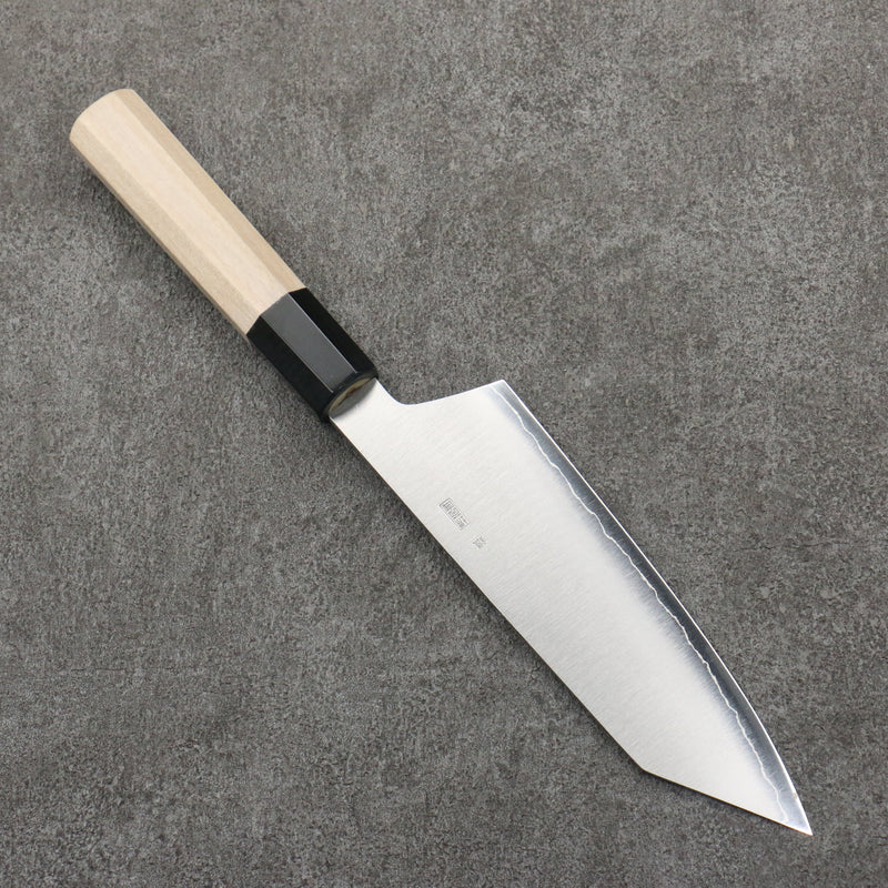 Kikuzuki Silver Steel No.3 Bokashi Kiritsuke Santoku  180mm Magnolia Handle - Japannywholesale