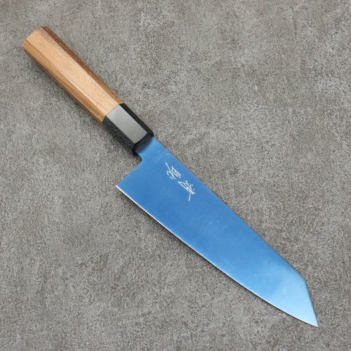 Seisuke SK-85 Ion plating Kiritsuke Santoku  180mm Teak (ferrule: Black Plastic) Handle - Japannywholesale