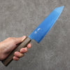 Seisuke SK-85 Ion plating Kiritsuke Santoku  180mm Sandalwood Handle - Japannywholesale