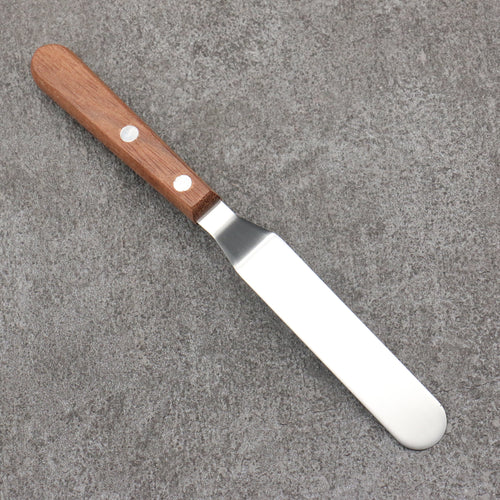 Sakai Takayuki Offset Spatula Stainless Steel  No. 4 - Japannywholesale