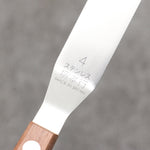 Sakai Takayuki Offset Spatula Stainless Steel  No. 4 - Japannywholesale