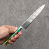 Sakai Takayuki Grand Chef SP Uddeholm Swedish stain-resistant steel Petty-Utility Salmon  150mm SP Type III (Jungle) Handle - Japannywholesale