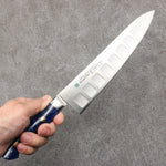 Sakai Takayuki Grand Chef SP Uddeholm Swedish stain-resistant steel Gyuto Salmon  210mm SP Type III (Ocean) Handle - Japannywholesale