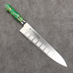 Sakai Takayuki Grand Chef SP Uddeholm Swedish stain-resistant steel Gyuto Salmon  240mm SP Type III (Jungle) Handle - Japannywholesale