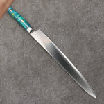 Sakai Takayuki Grand Chef SP Uddeholm Swedish stain-resistant steel Sujihiki Salmon  240mm SP Type III (Jungle) Handle - Japannywholesale