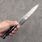 Sakai Takayuki Grand Chef SP Uddeholm Swedish stain-resistant steel Petty-Utility Salmon  150mm SP Type III (Ocean) Handle - Japannywholesale