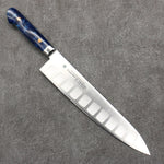 Sakai Takayuki Grand Chef SP Uddeholm Swedish stain-resistant steel Gyuto Salmon  240mm SP Type III (Ocean) Handle - Japannywholesale