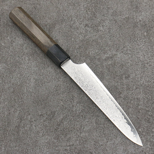 Kanjyo VG10 Damascus Petty-Utility  150mm Gray Pakka wood Handle - Japannywholesale