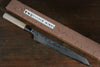 Sakai Takayuki Silver Steel No.3 Damascus Kengata Yanagiba  300mm - Japannywholesale