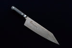 Sakai Takayuki Coreless Damascus Kengata Santoku  160mm Black Micarta Handle - Japannywholesale