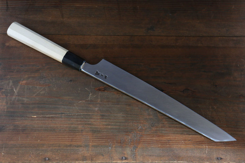 Sakai Takayuki Chef Series Silver Steel No.3 Kiritsuke Yanagiba  270mm Magnolia Handle - Japannywholesale