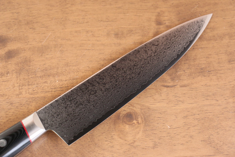 Seisuke Saiun VG10 Damascus Gyuto  200mm Black Micarta Handle - Japannywholesale