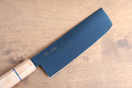 Seisuke SK-85 Ion plating Nakiri  160mm White wood Handle - Japannywholesale