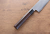 Jikko White Steel No.2 Gyuto  210mm Shitan Handle - Japannywholesale