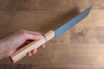 Seisuke SK-85 Ion plating Nakiri  160mm White wood Handle - Japannywholesale