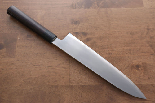 Jikko White Steel No.2 Gyuto  240mm Shitan Handle - Japannywholesale