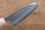 Jikko Shiko Blue Steel Kiritsuke Deba  120mm Ebony with Double Ring Handle - Japannywholesale