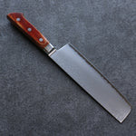 Sakai Takayuki VG5 Hammered Nakiri  180mm Brown Pakka wood Handle - Japannywholesale