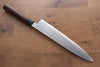 Jikko White Steel No.2 Gyuto  270mm Shitan Handle - Japannywholesale