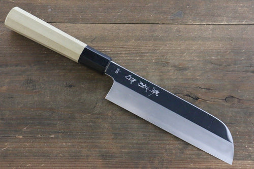 Kikumori VG10 Mirrored Finish Kamagata Usuba Japanese Chef Knife 180mm - Japannywholesale