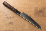 Sakai Takayuki Galaxy ZA-18 Damascus Petty-Utility  150mm Wenge Handle - Japannywholesale